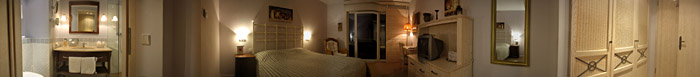 Zimmer 402 im Clarion Hotel Hirschen; Bild größerklickbar